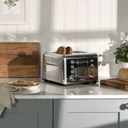 Secondary image for image of Stainless Steel Toaster 4 Slice