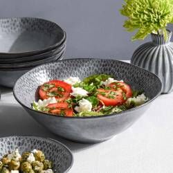 Secondary image for image of Malmo Charcoal Teardrop Bowl 15cm
