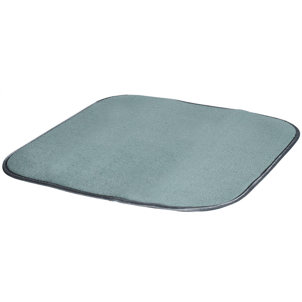 Grey Microfibre Drying Mat 42 x 43cm ProCook