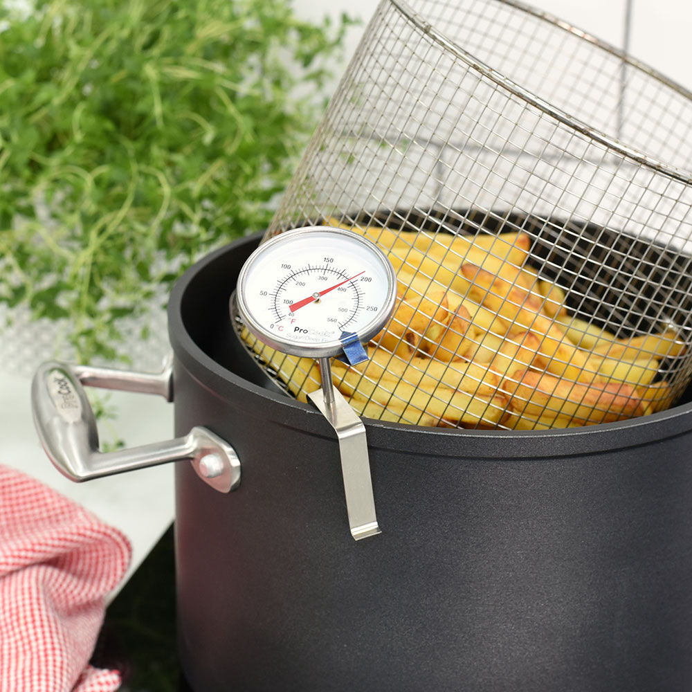 ProCook Deep Fry Thermometer Stainless Steel