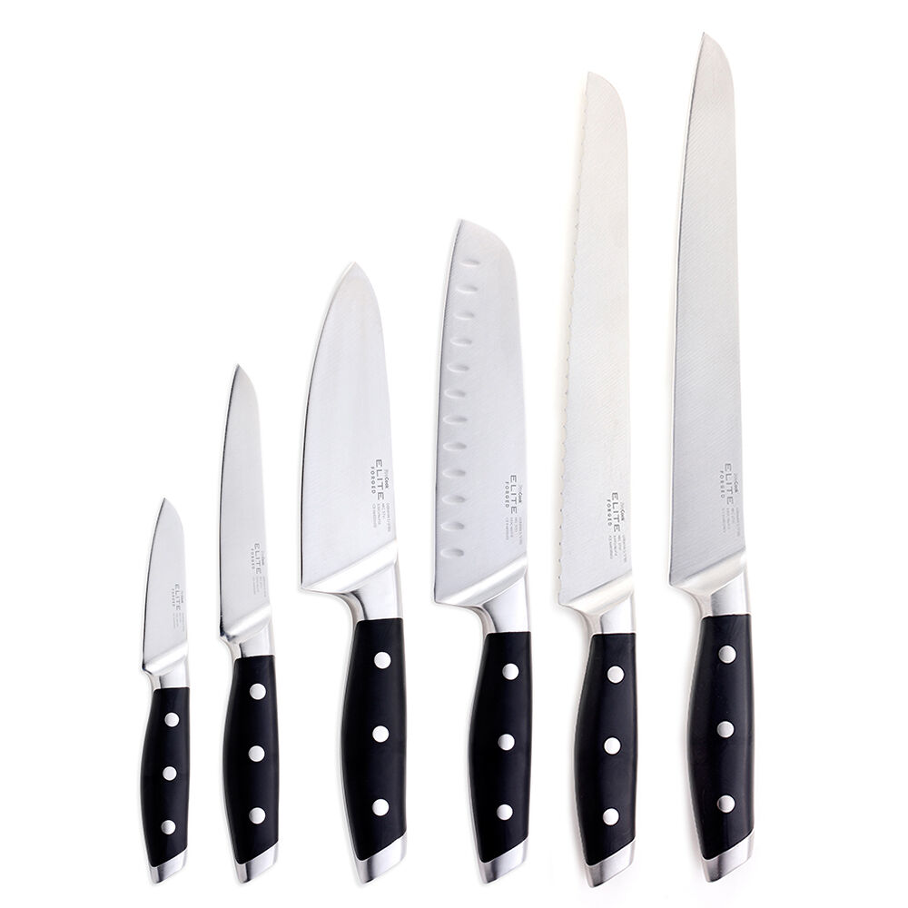 Elite Forged X70 Knife Set 6 Piece | Knife Sets without Blocks from ProCook