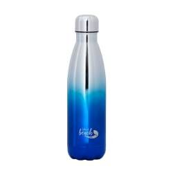 Life's a Beach Water Bottle - 500ml Graduated Blue