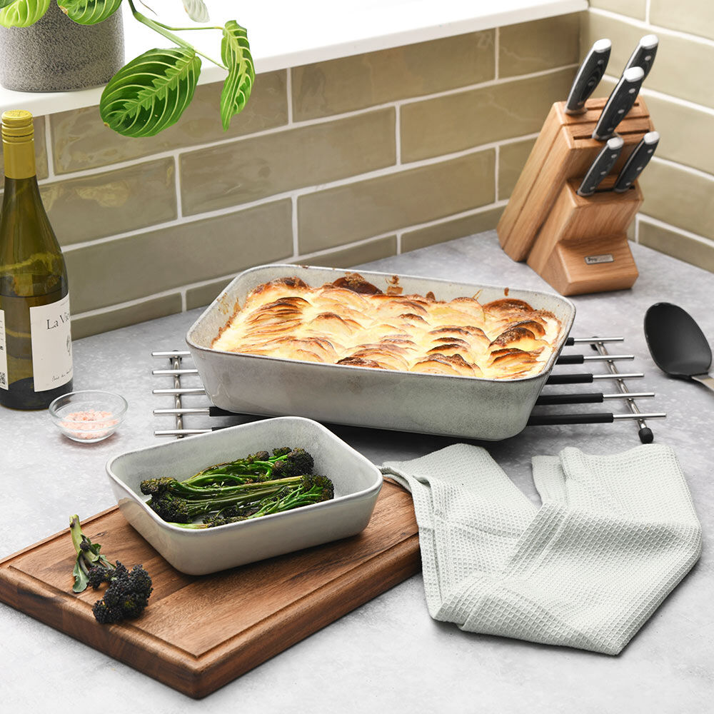 Procook Table Set Stoneware Oven Dishes Set 2 Piece | ProCook