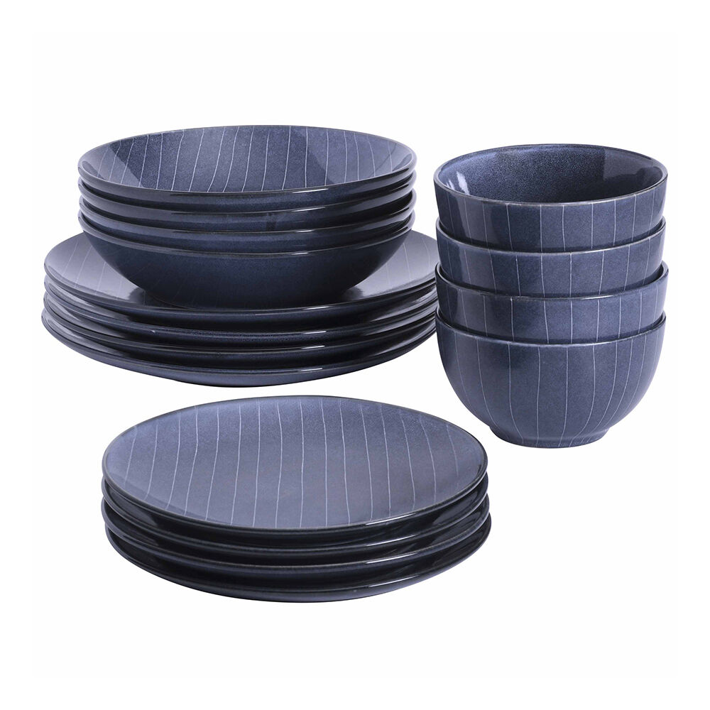 Oslo Coupe Stoneware Dinner Set 16 Piece - 4 Settings | All Dinner Sets ...