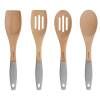 Designpro Wooden Utensil Set 4 Piece Grey | Utensil Sets from ProCook