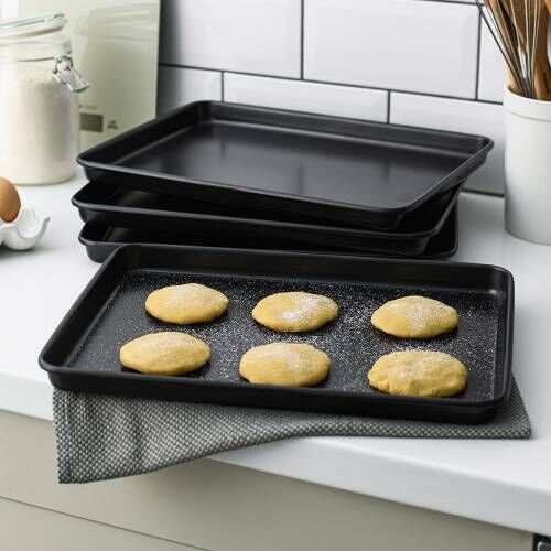 ProCook Non-Stick Baking Tray Set