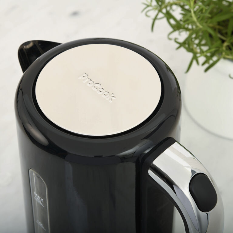 Black Kettle and Toaster Set 2 Slice ProCook