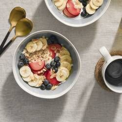Secondary image for image of Sonoma Grey Stoneware Cereal Bowl 17cm