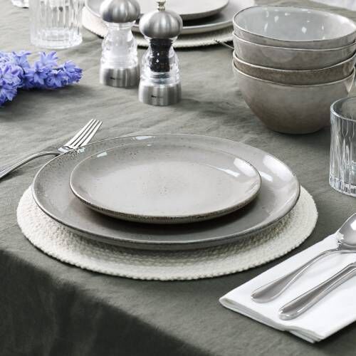 Oslo Rim Stoneware Dinner Set 16 Piece - 4 Settings | Oslo Stoneware ...