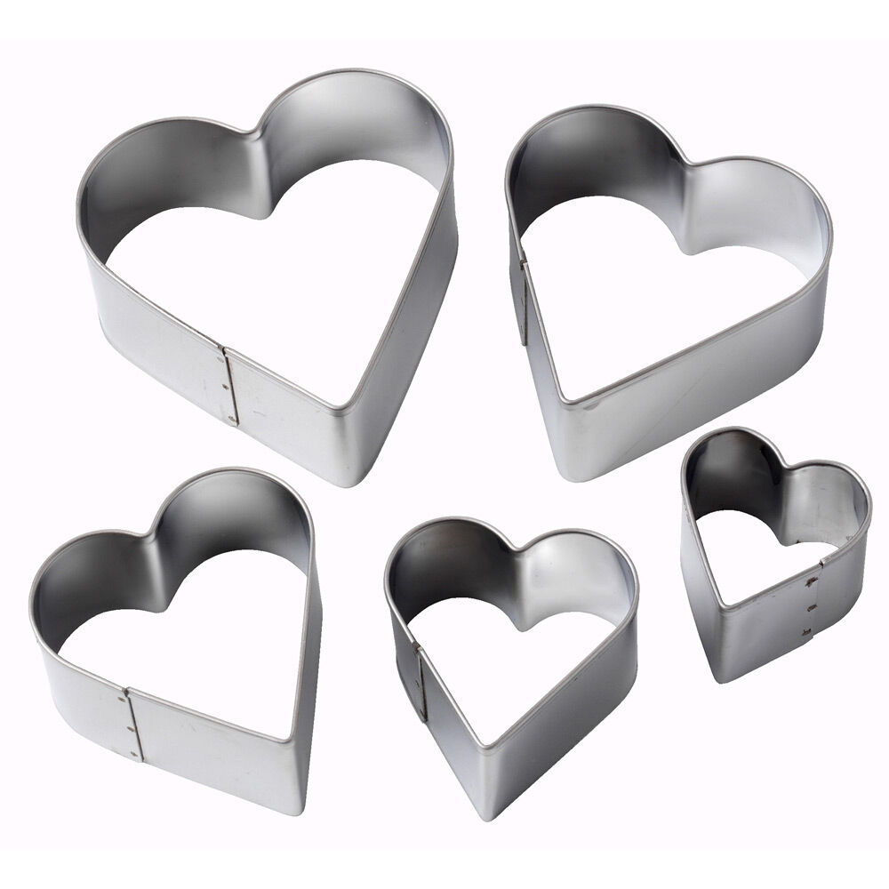 Wilton Hearts 3pce Cookie Cutter Set