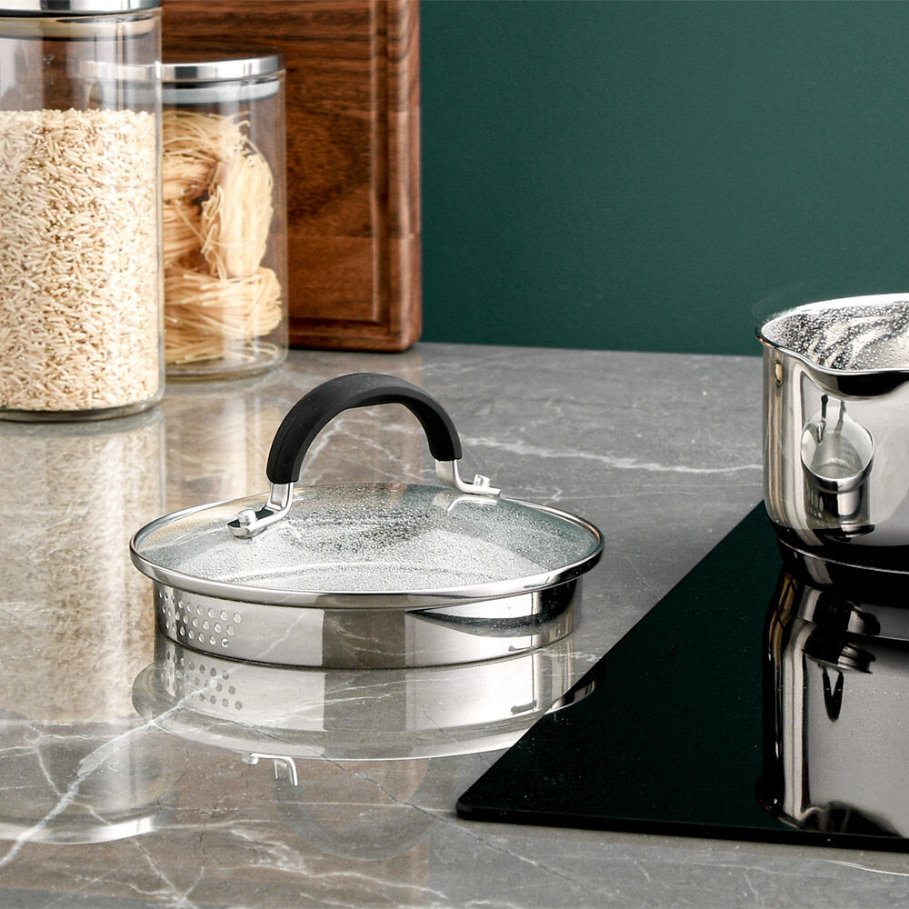 Gourmet Lid 16cm Strain and Pour Saucepans from ProCook