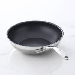 Professional Stainless Steel Wok - 26cm