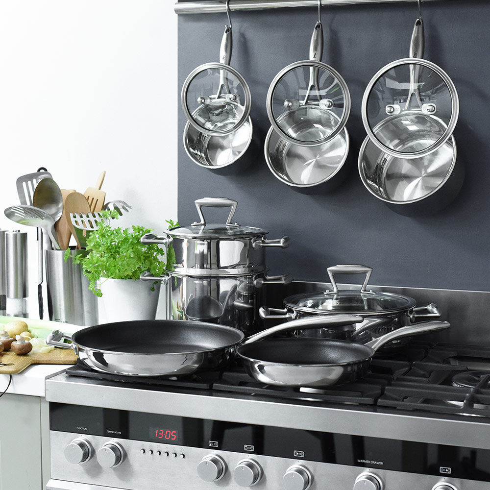 Elite Tri-ply Cookware Set 8 Piece