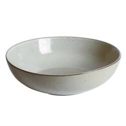 Oslo Stoneware Shallow Serving Bowl - 30cm