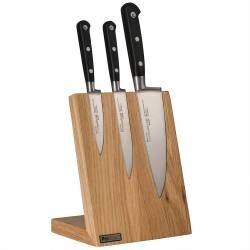 Professional X50 Chef Knife Set - 3 Piece and Magnetic Block