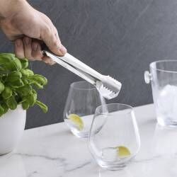 Secondary image for image of Ice Tongs Stainless Steel