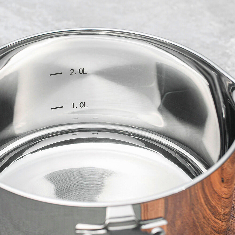 Gourmet Stainless Steel Saucepan Set 3 Piece Gourmet Stainless Steel