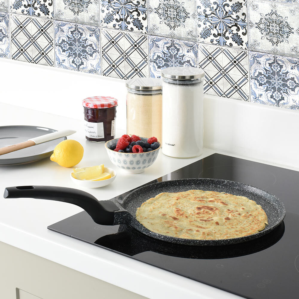 Granite Stone Non Stick Crepe Pan 28cm Procook Granite From Procook