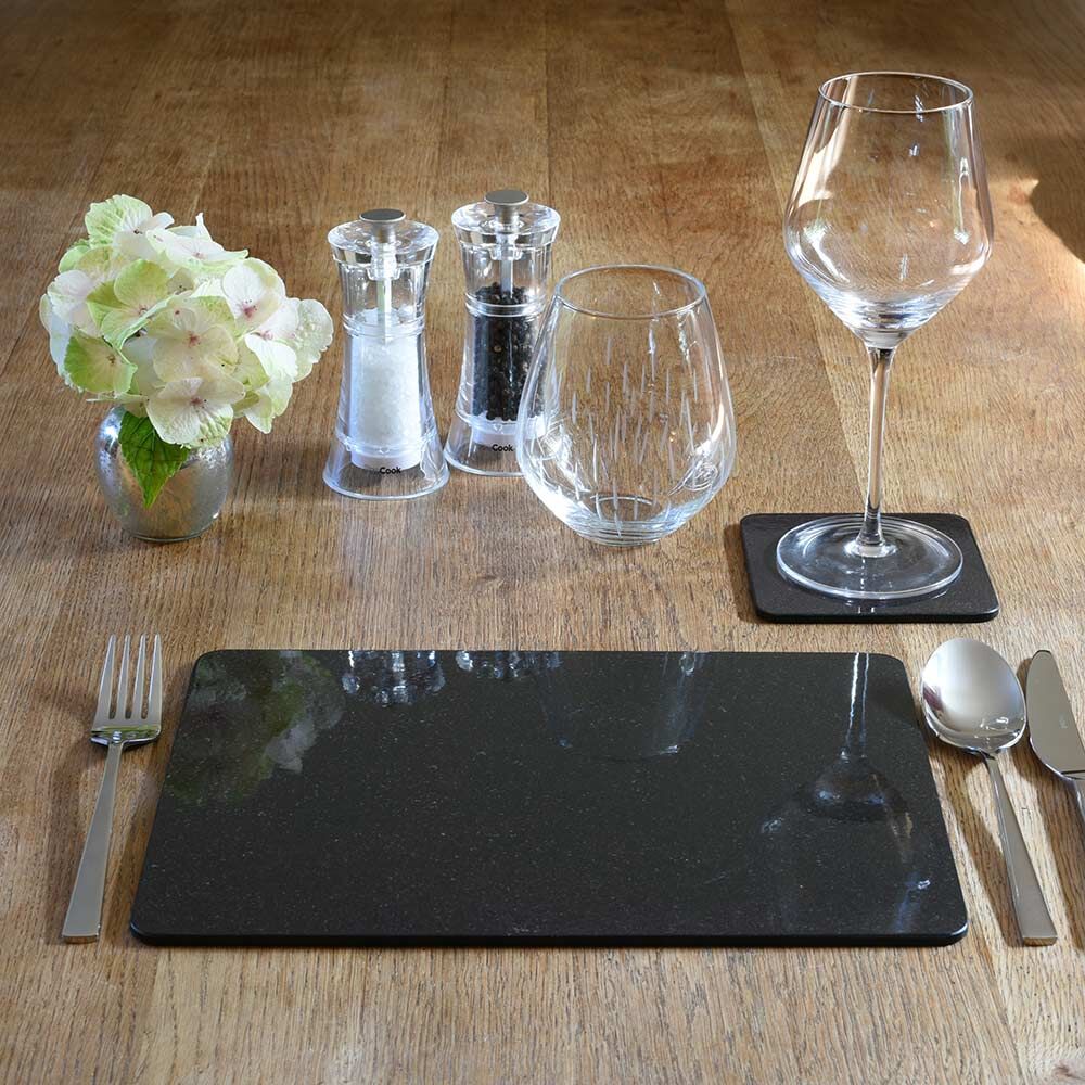 ProCook Placemats and Coasters - Sets of 4 Granite Effect