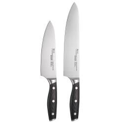 Professional X50 Micarta Knife Set - 2 Piece Chef