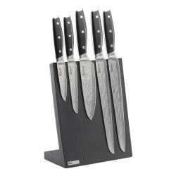 Main image for image of Elite AUS10 Knife Set 5 Piece and Black Magnetic Block