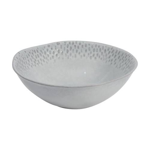 Malmo Dove Grey Teardrop Cereal Bowl
