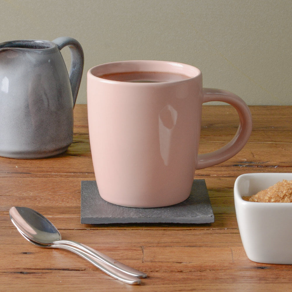 Stockholm Pink Stoneware Mug Set of 4 - 340ml