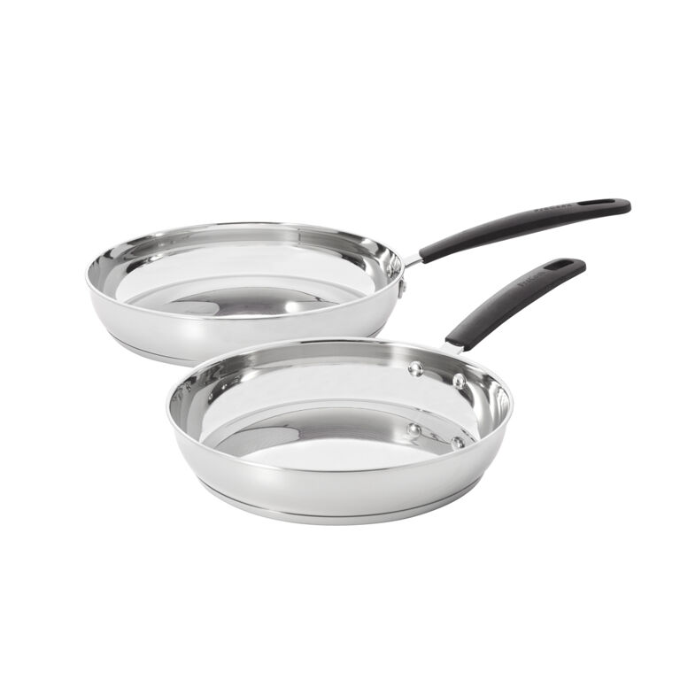 Gourmet Stainless Steel Frying Pan Set ProCook