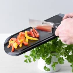 Secondary image for image of Non-Slip Chopping Board 33x20cm Black Speckle