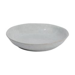 Malmo Dove Grey Stoneware Pasta Bowl - 23cm