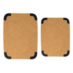 Designpro Chopping Board Set - 2 Piece Brown