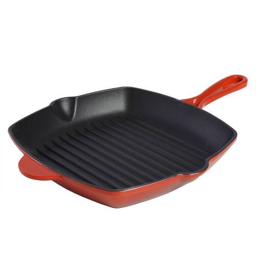 Eurolux cast iron griddle with handles 41 x 24 x 2.5 cm induction, 130,00 €