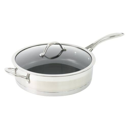Professional Stainless Steel Saute Pan & Lid