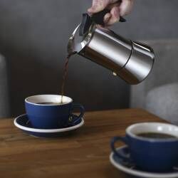 Secondary image for image of Induction Stovetop Espresso Maker 6 Cup