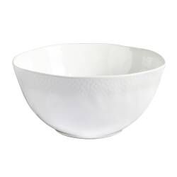 Secondary image for image of Malmo White Teardrop Deep Serving Bowl 26cm