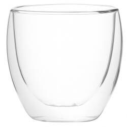 ProCook Double Walled Glass Cup - 270ml Handleless
