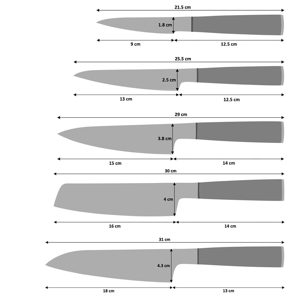 Nihon X30 Knife Set 5 Piece Nihon X30 from ProCook