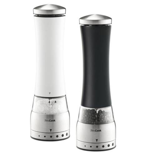 ProCook Premium Electric Salt or Pepper Mill Set