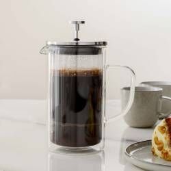 Secondary image for image of Double Walled Cafetiere 8 Cup / 1L