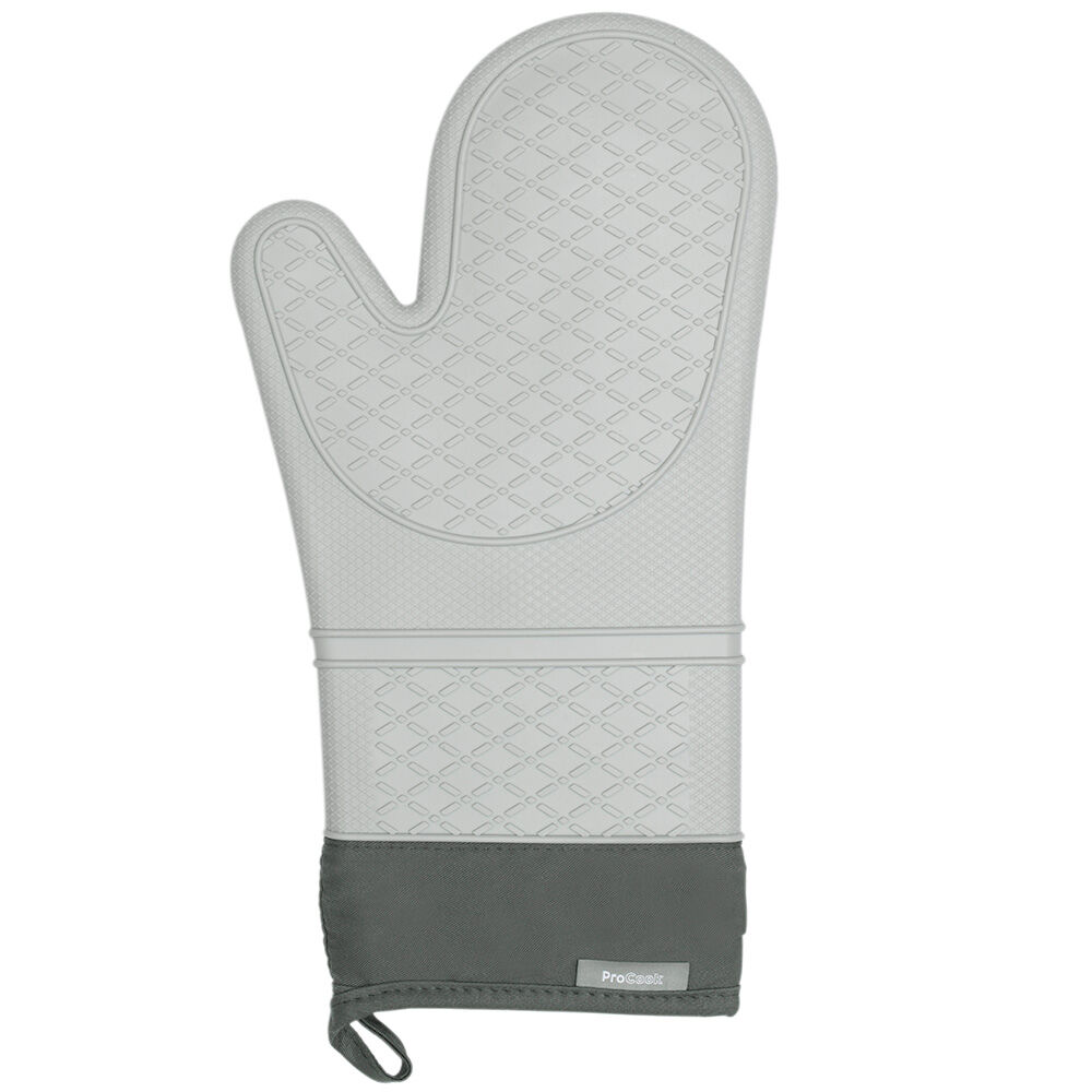 Procook Lewes Silicone Double Oven Glove Charcoal | Oven Gloves from ProCook