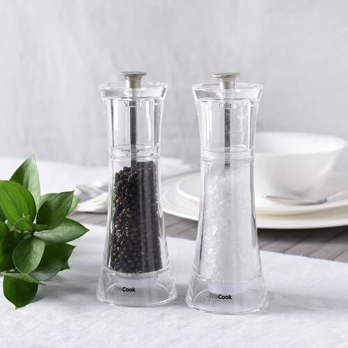 ProCook Acrylic Salt and Pepper Mill Set