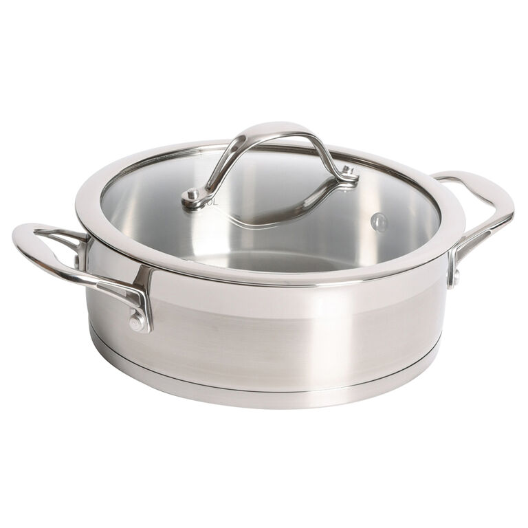 stainless steel casserole 20 cm induction –