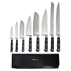 Professional X50 Chef Knife Set - 8 Piece and Knife Case