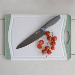 Secondary image for image of Non-Slip Chopping Board 37cm x 25cm Sage