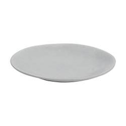 Malmo Dove Grey Stoneware Side Plate - 21.5cm