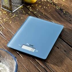 Secondary image for image of Glass Digital Scales Blue