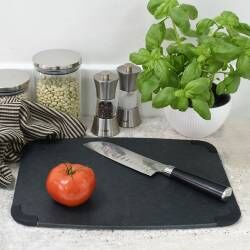 Secondary image for image of Wood Fibre Chopping Board 37x28cm Black