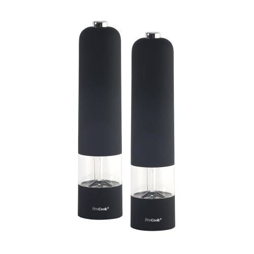 Electric Soft Touch Salt and Pepper Mill Set