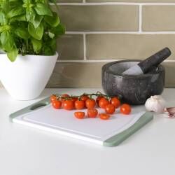Secondary image for image of Non-Slip Chopping Board 29cm x 20cm Sage
