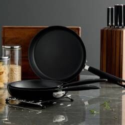 Main image for image of Gourmet Ceramic Non-Stick Frying Pan Set 3 Piece